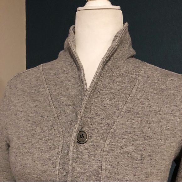 H&M gray knit button front sweater jacket - Picture 10 of 12